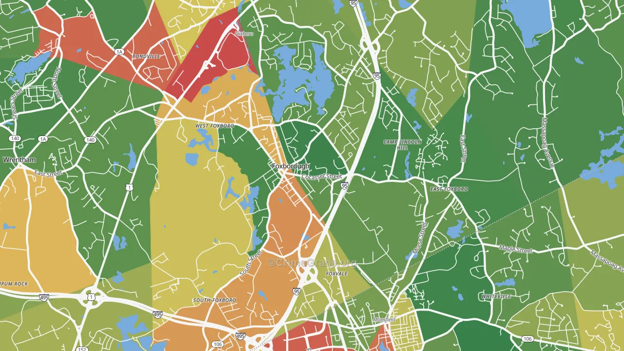 02035, MA Map of Drug-Related Crime Rates