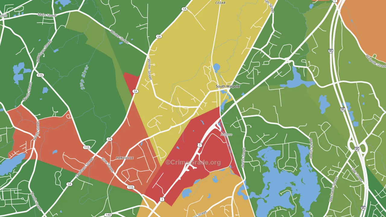 02071, MA Map of Drug-Related Crime Rates