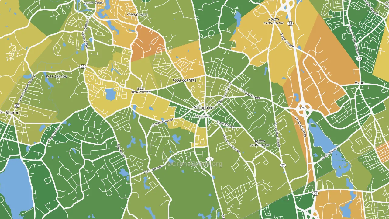 02072, MA Map of Drug-Related Crime Rates