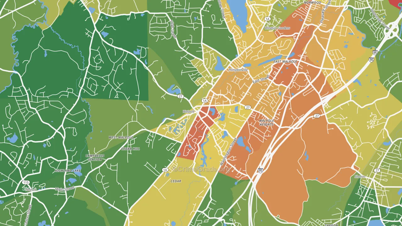 02081, MA Map of Drug-Related Crime Rates