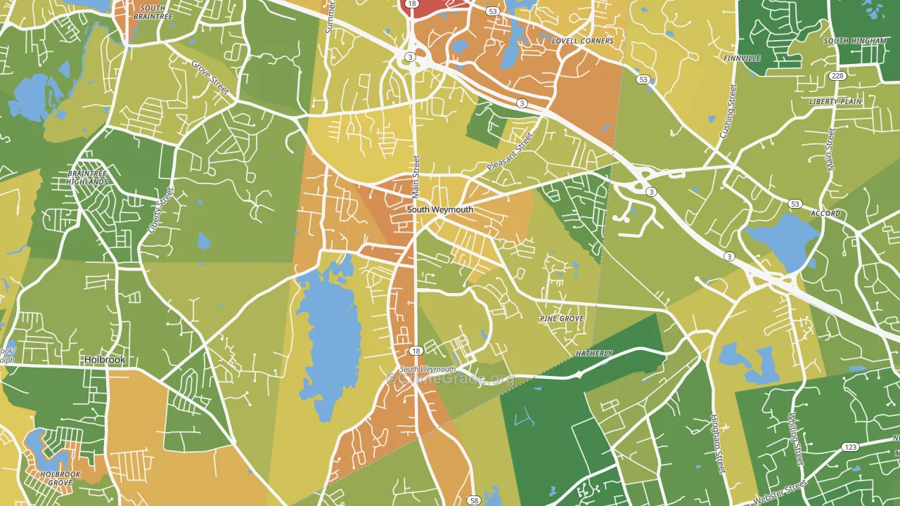 02190, MA Map of Drug-Related Crime Rates