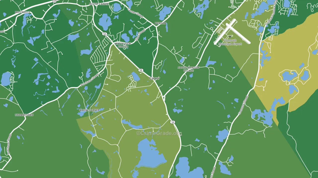 02330, MA Map of Drug-Related Crime Rates