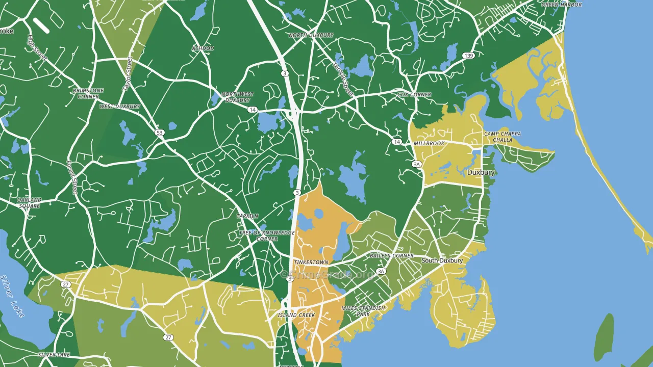 02332, MA Map of Drug-Related Crime Rates