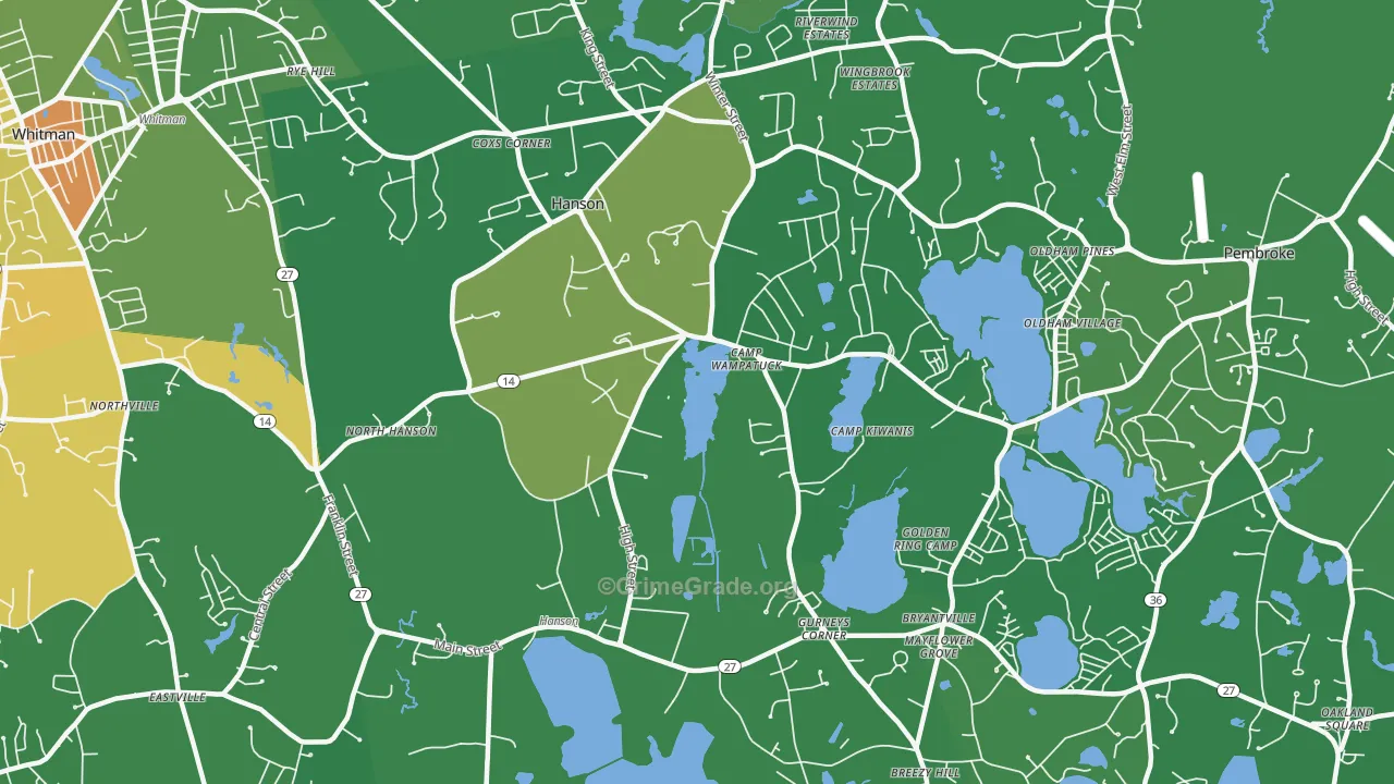 02341, MA Map of Drug-Related Crime Rates