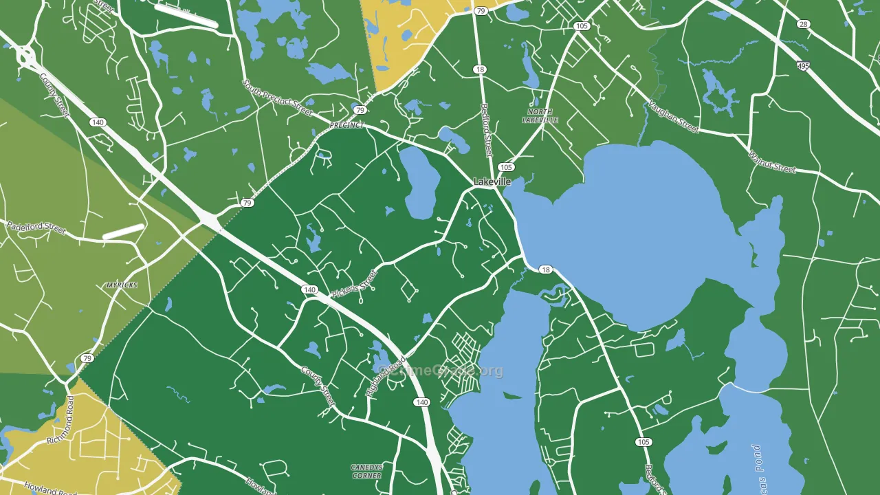 02347, MA Map of Drug-Related Crime Rates