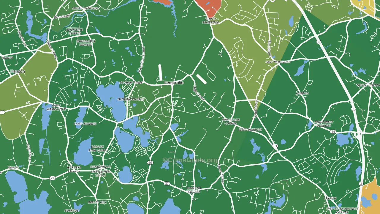 02359, MA Map of Drug-Related Crime Rates