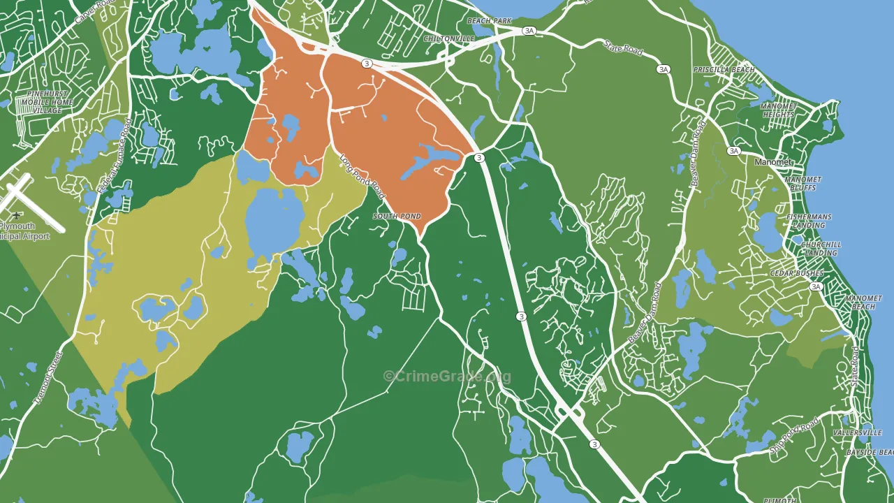 02360, MA Map of Drug-Related Crime Rates