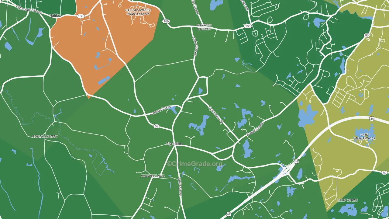 02367, MA Map of Drug-Related Crime Rates