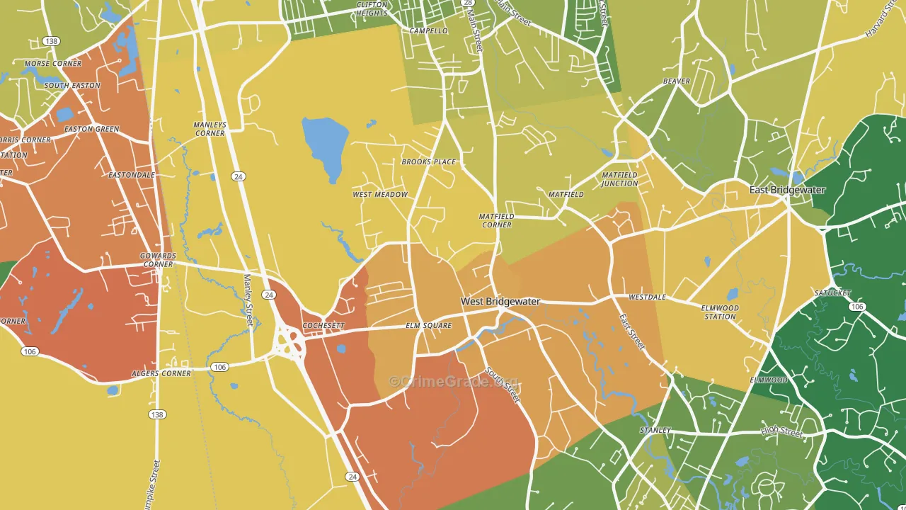 02379, MA Map of Drug-Related Crime Rates
