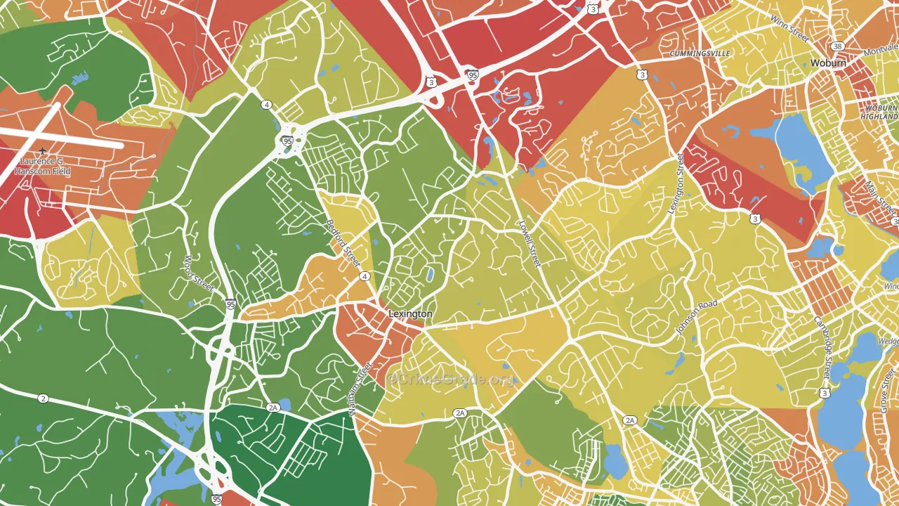 02420, MA Map of Drug-Related Crime Rates