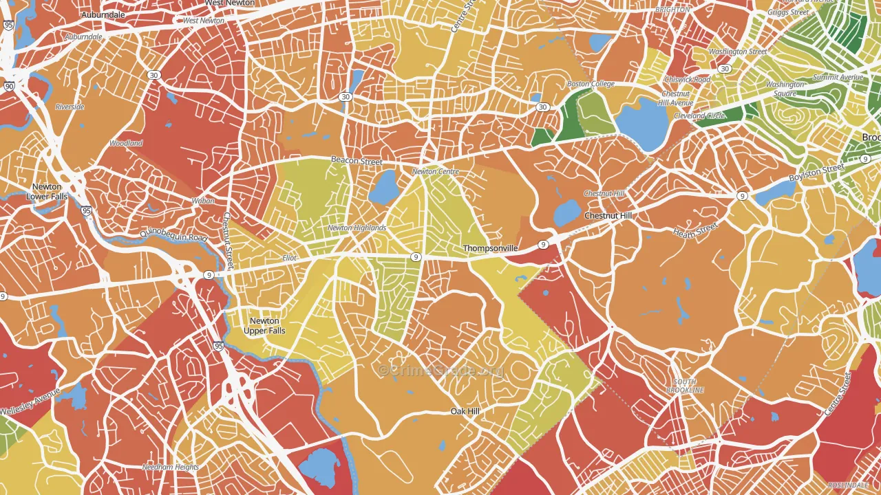 02459, MA Map of Drug-Related Crime Rates