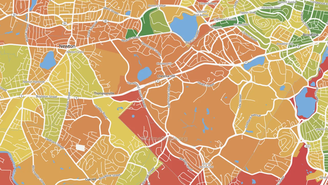 02467, MA Map of Drug-Related Crime Rates