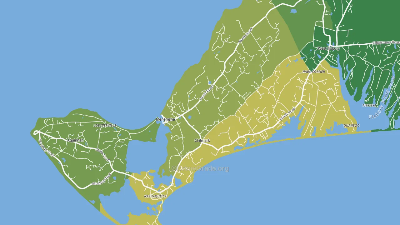 02535, MA Map of Drug-Related Crime Rates