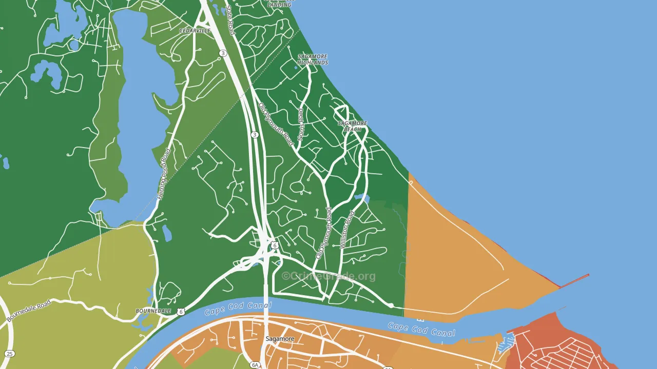 02562, MA Map of Drug-Related Crime Rates