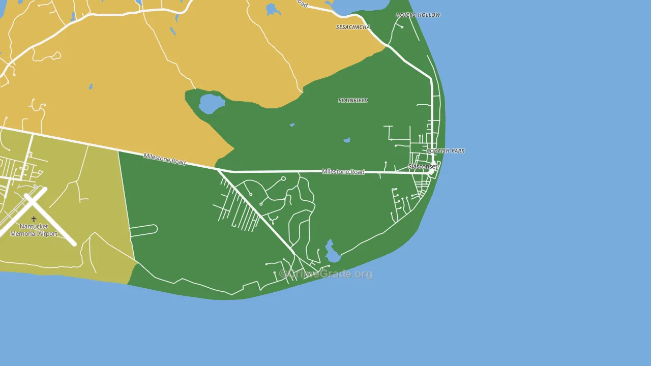 02564, MA Map of Drug-Related Crime Rates