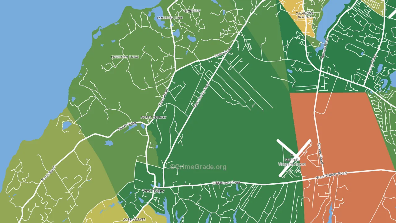 02575, MA Map of Drug-Related Crime Rates