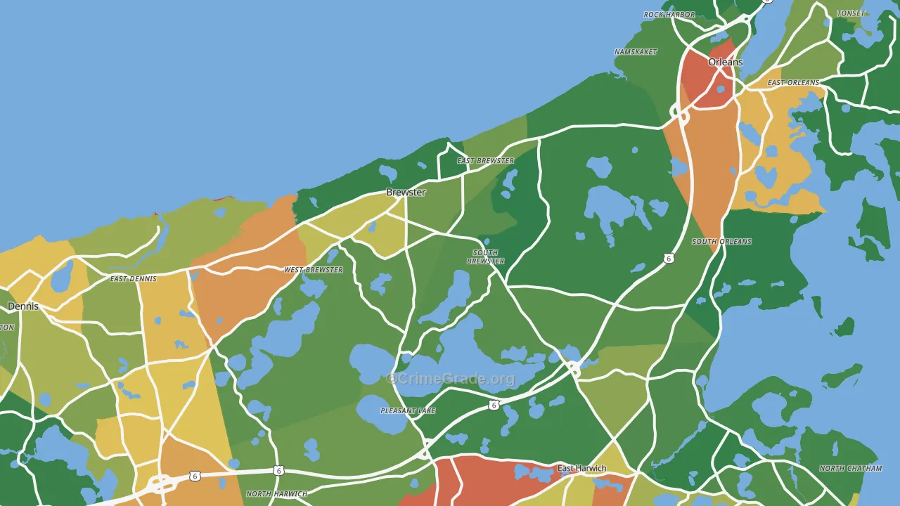 02631, MA Map of Drug-Related Crime Rates