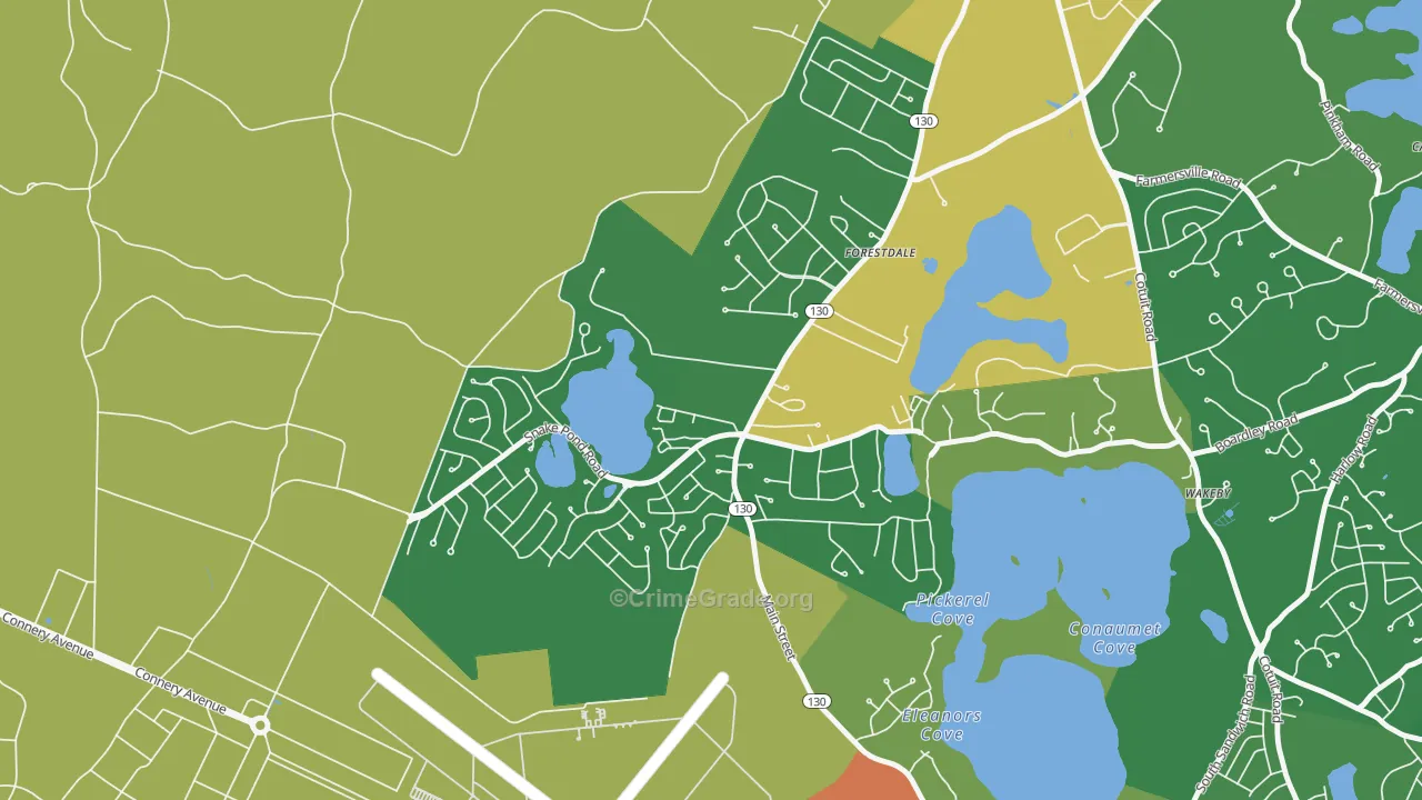 02644, MA Map of Drug-Related Crime Rates