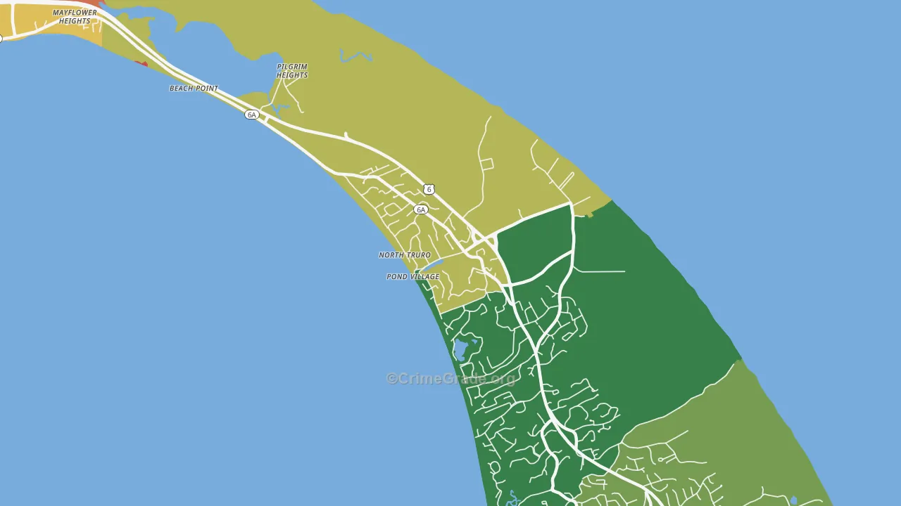 02652, MA Map of Drug-Related Crime Rates