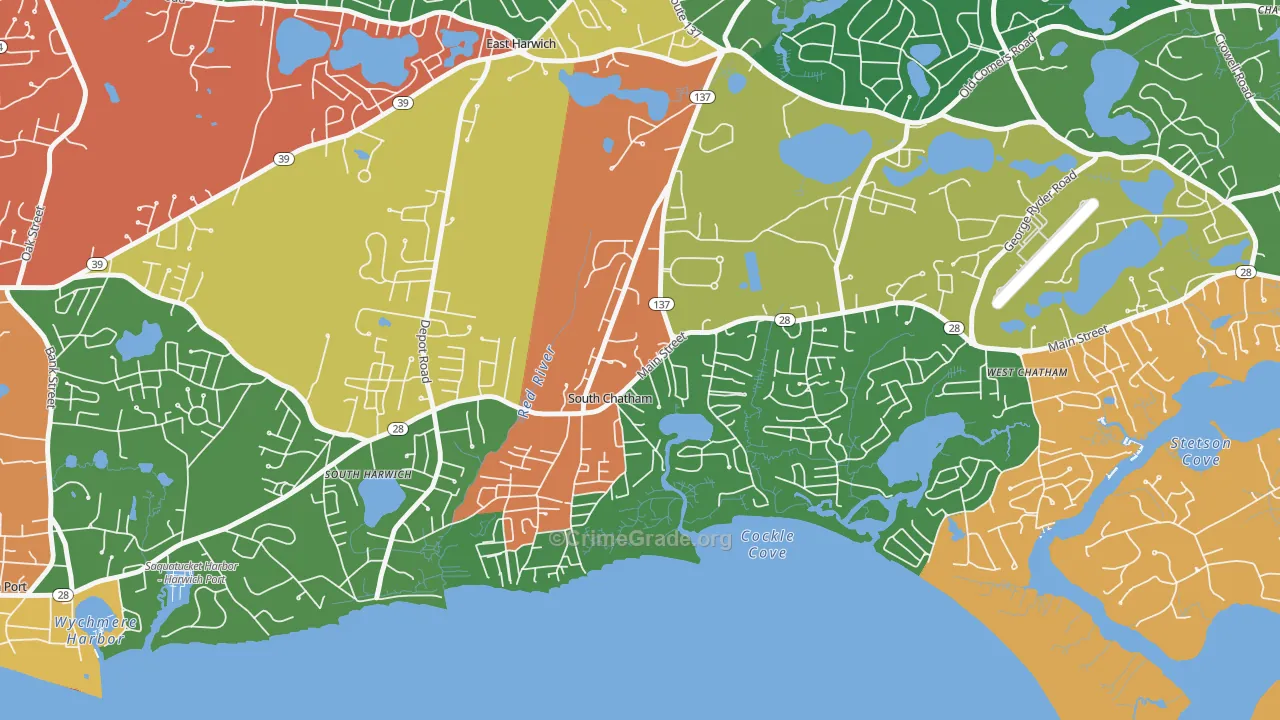 02659, MA Map of Drug-Related Crime Rates
