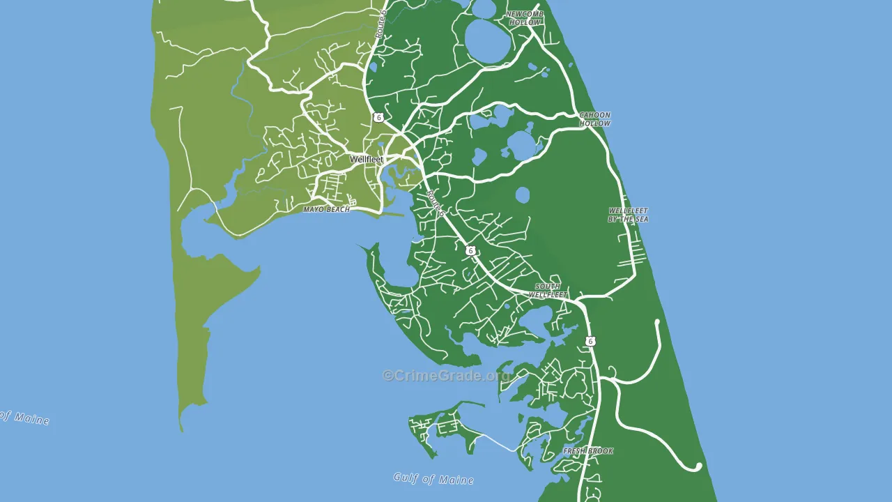 02667, MA Map of Drug-Related Crime Rates