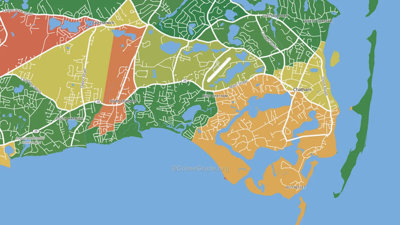 02669, MA Map of Drug-Related Crime Rates
