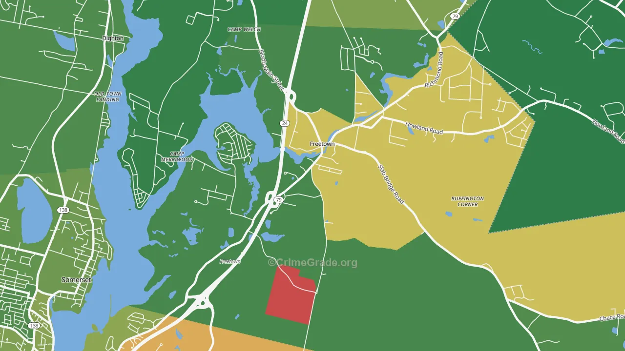 02702, MA Map of Drug-Related Crime Rates