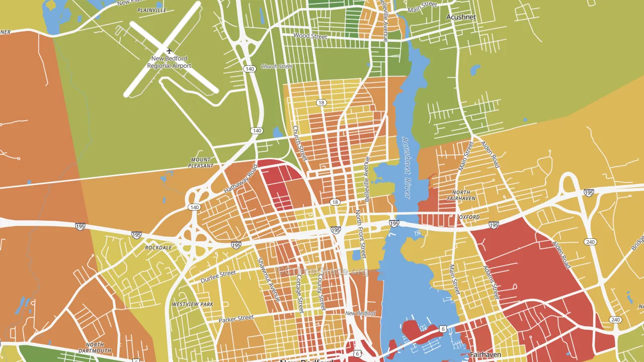 02746, MA Map of Drug-Related Crime Rates