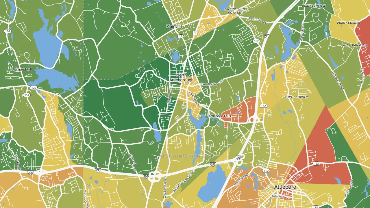 02760, MA Map of Drug-Related Crime Rates