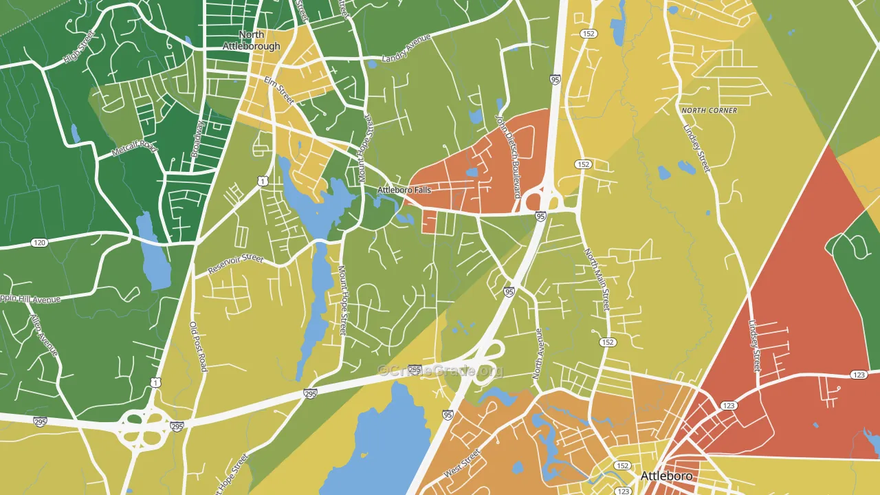 02763, MA Map of Drug-Related Crime Rates