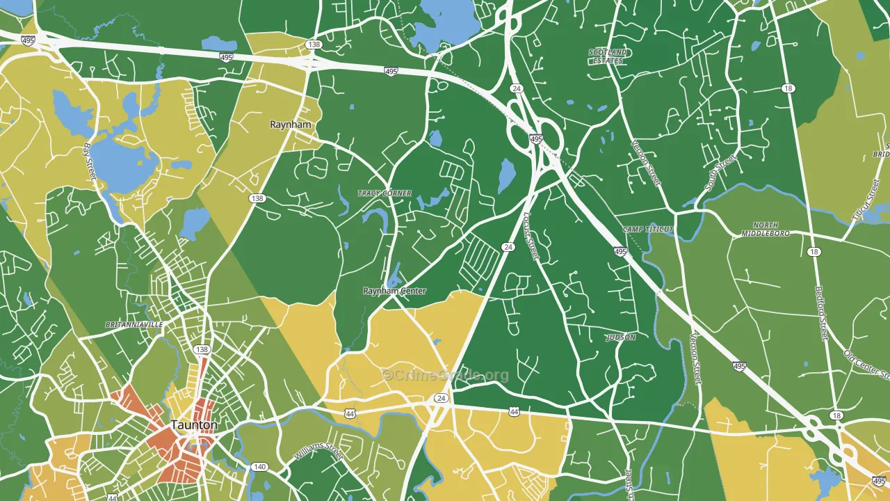 02767, MA Map of Drug-Related Crime Rates