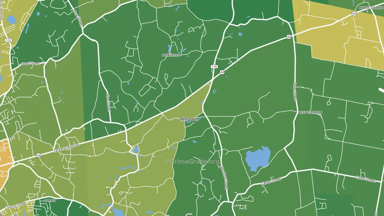 02769, MA Map of Drug-Related Crime Rates