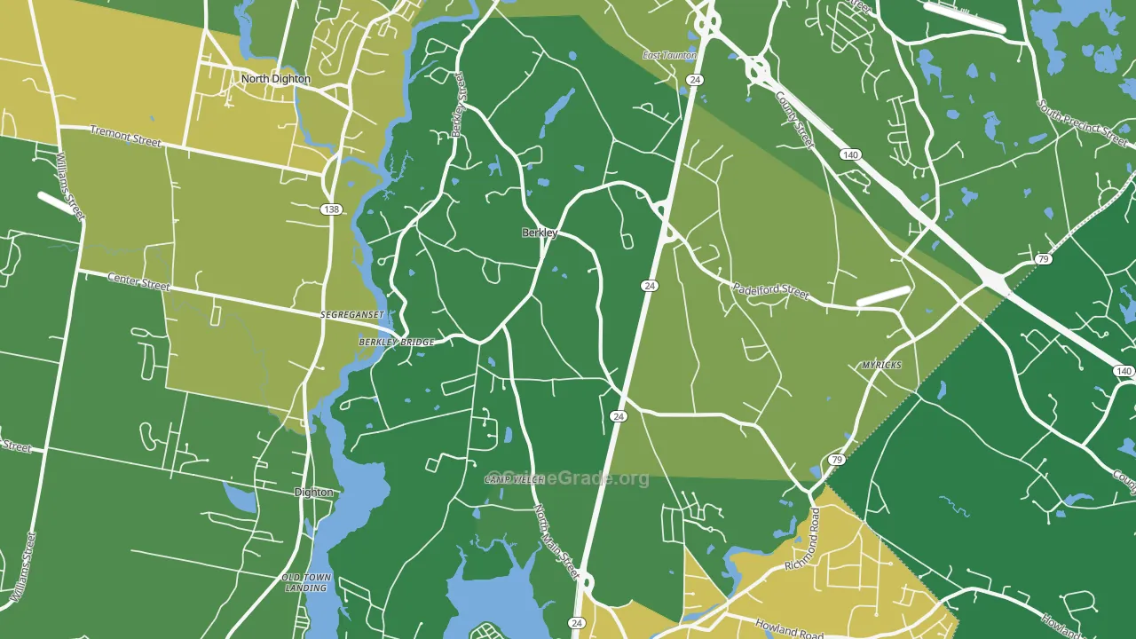 02779, MA Map of Drug-Related Crime Rates