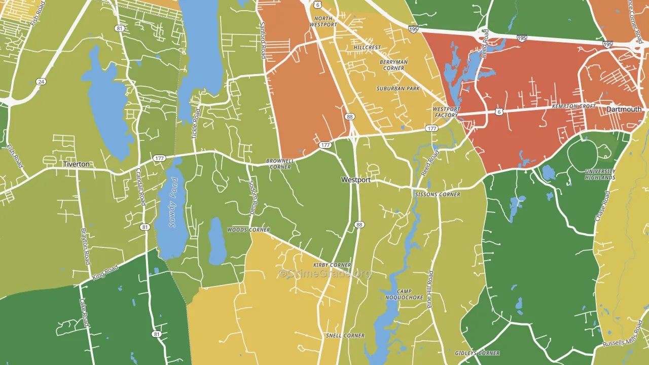 02790, MA Map of Drug-Related Crime Rates