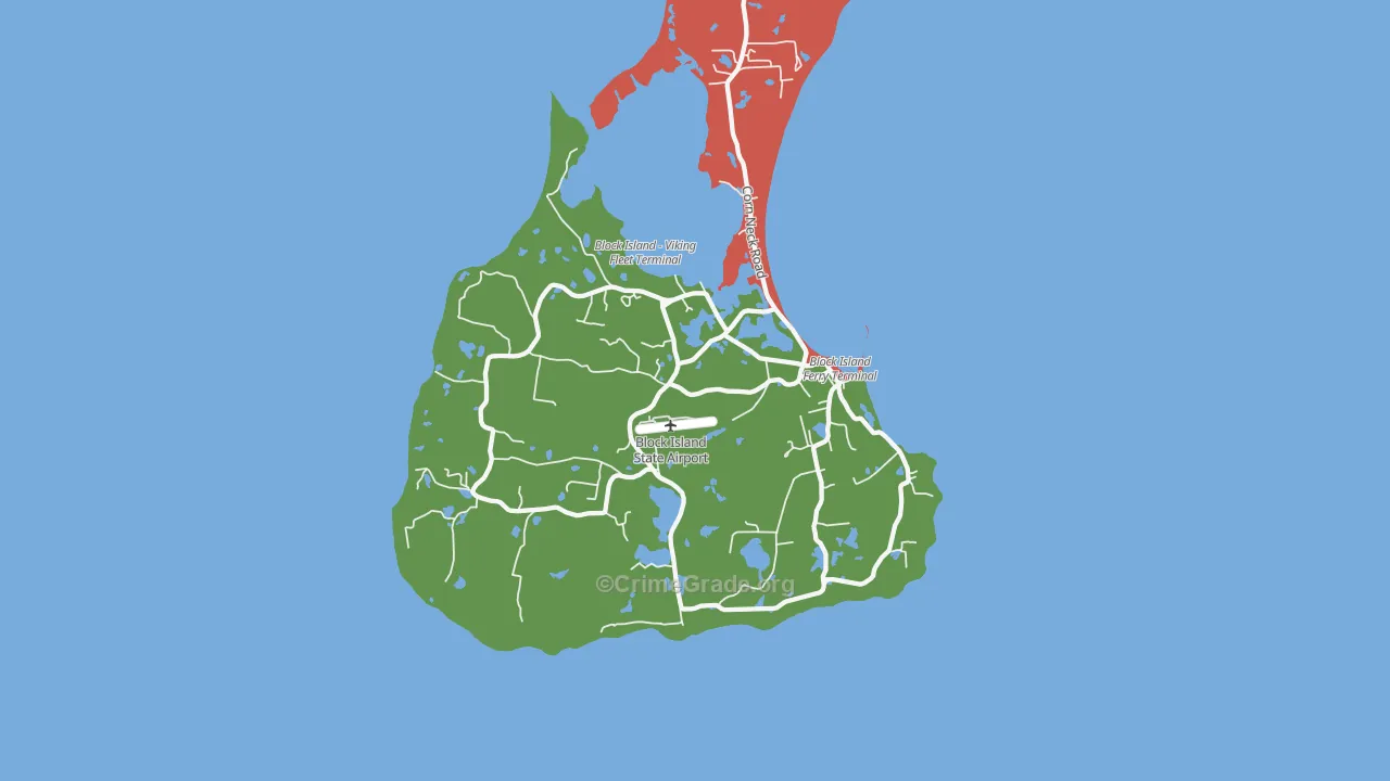 02807, RI Map of Drug-Related Crime Rates