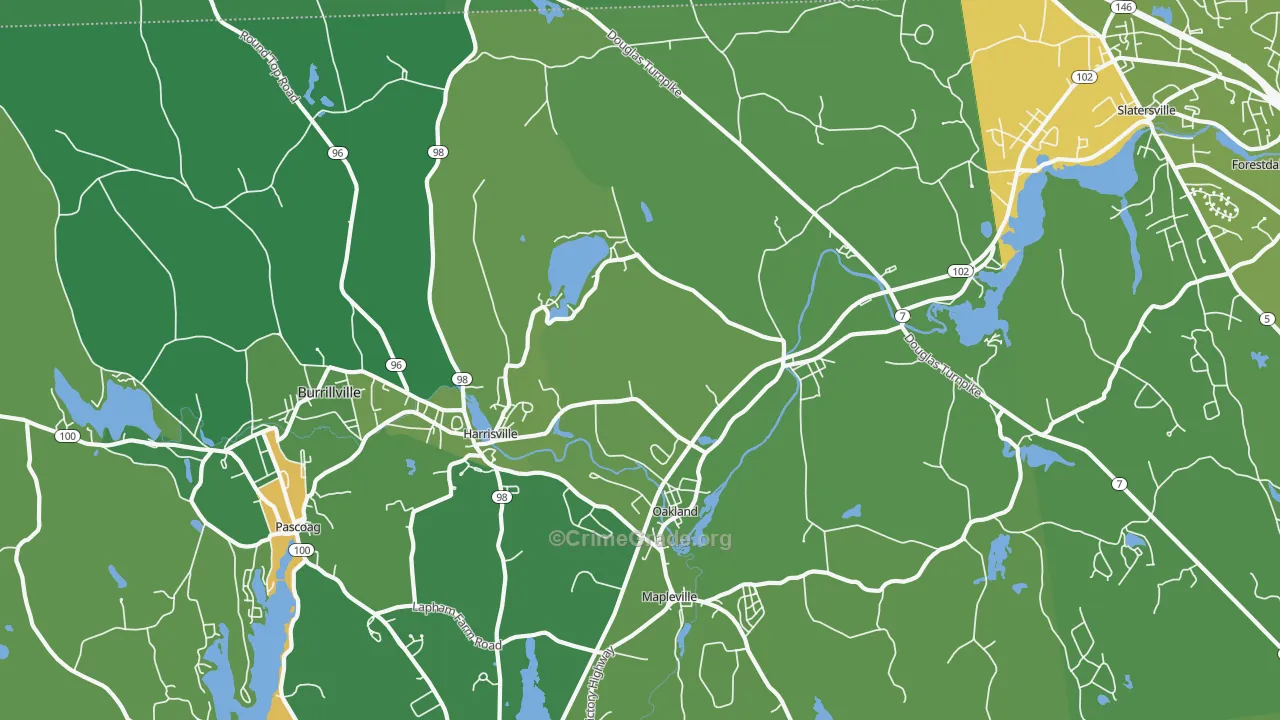 02830, RI Map of Drug-Related Crime Rates