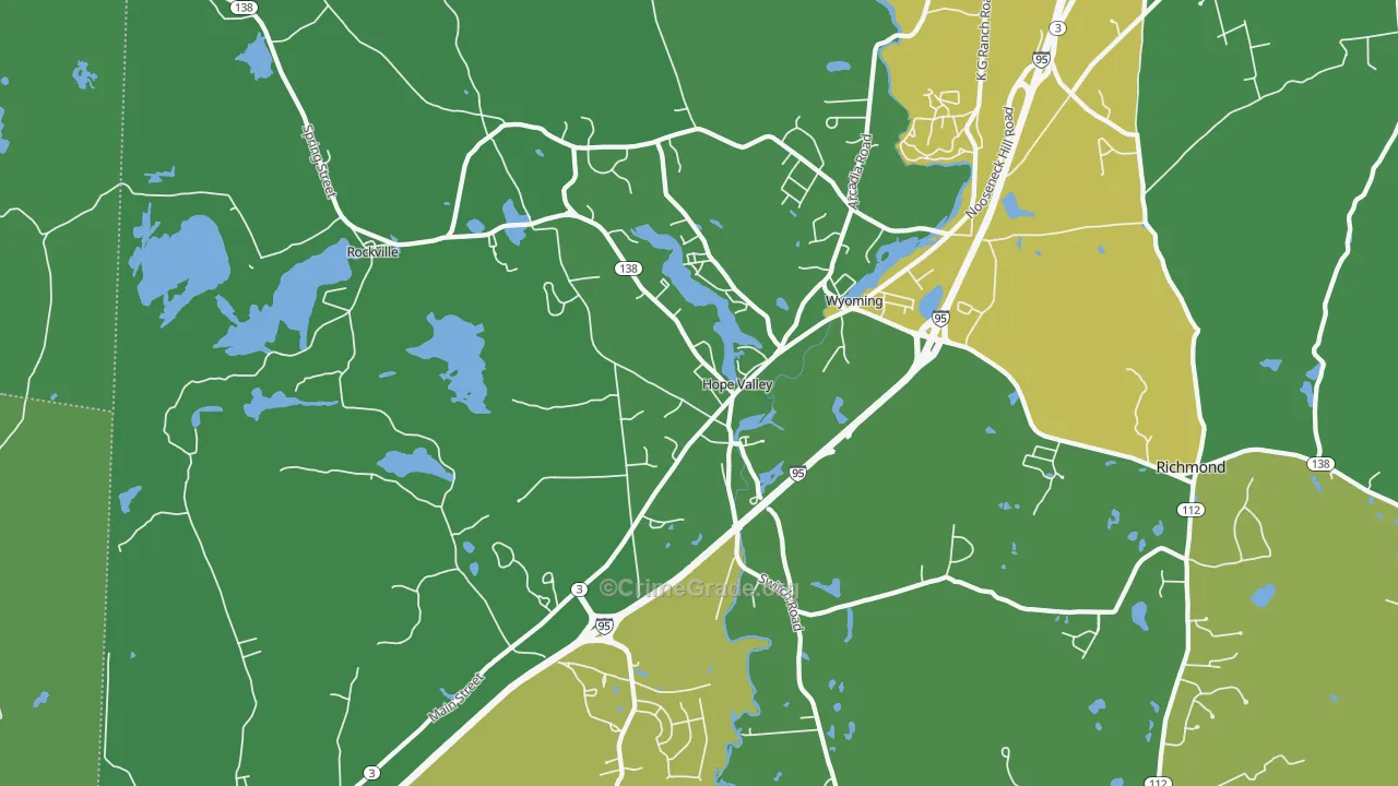 02832, RI Map of Drug-Related Crime Rates