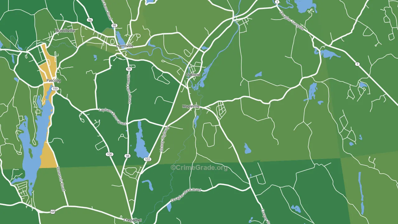 02839, RI Map of Drug-Related Crime Rates