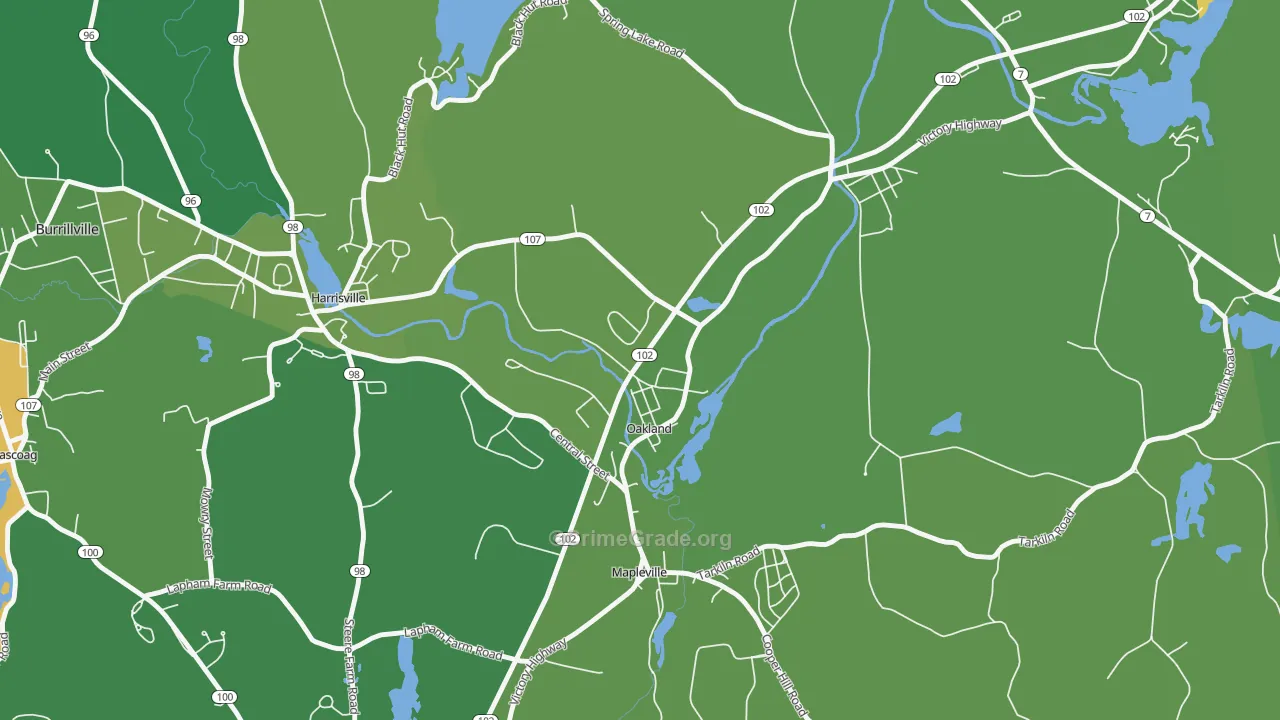 02858, RI Map of Drug-Related Crime Rates