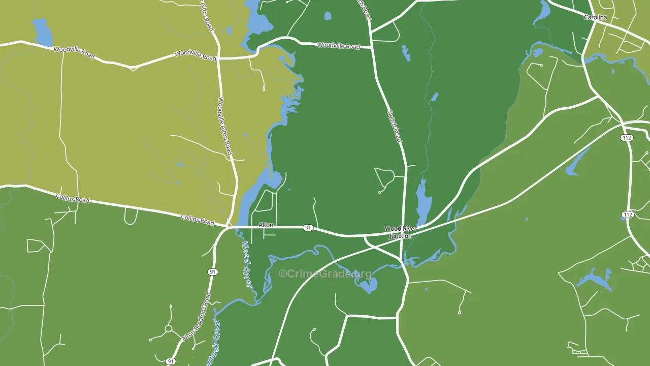 02894, RI Map of Drug-Related Crime Rates