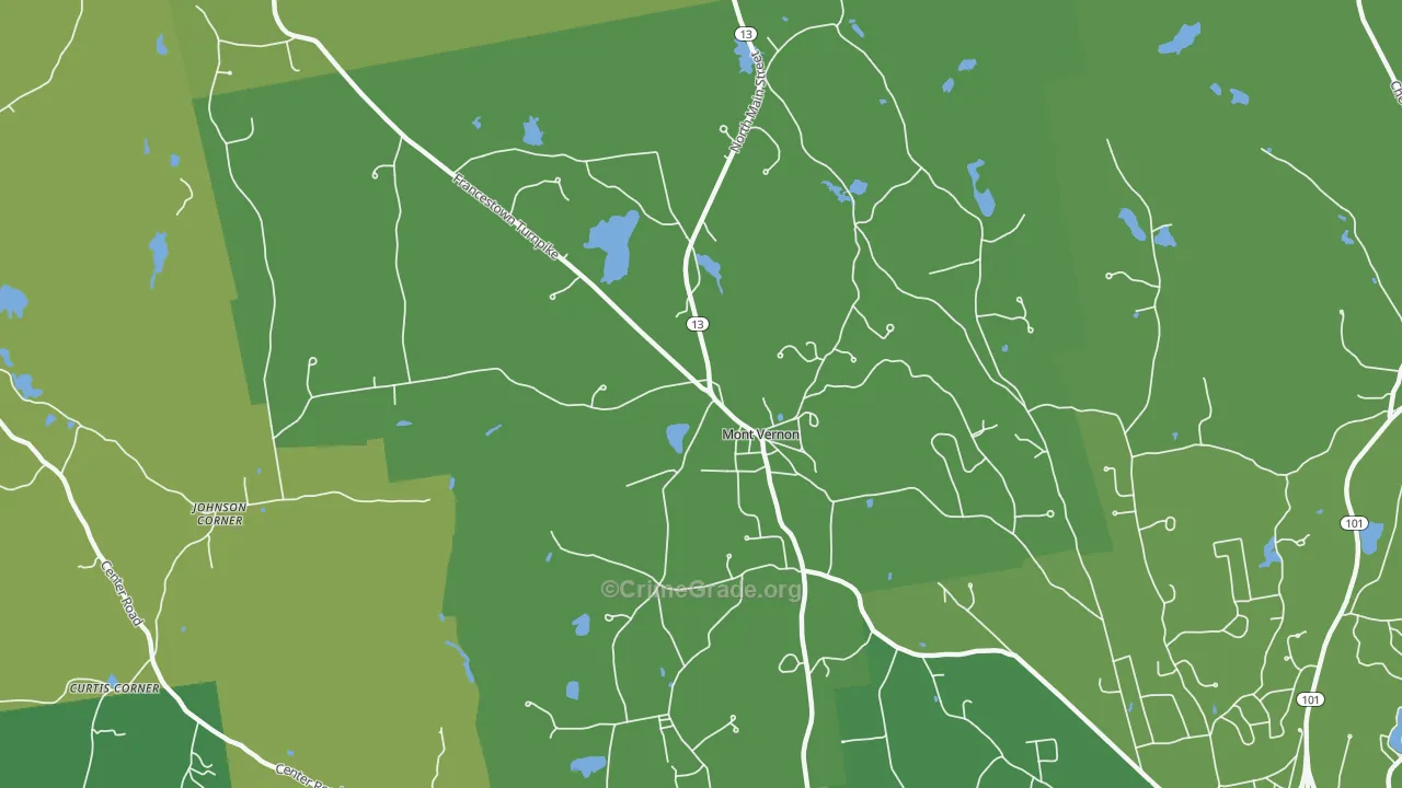 03057, NH Map of Drug-Related Crime Rates