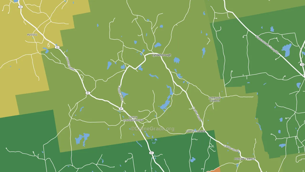 03082, NH Map of Drug-Related Crime Rates