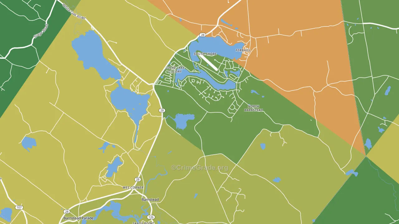 03225, NH Map of Drug-Related Crime Rates