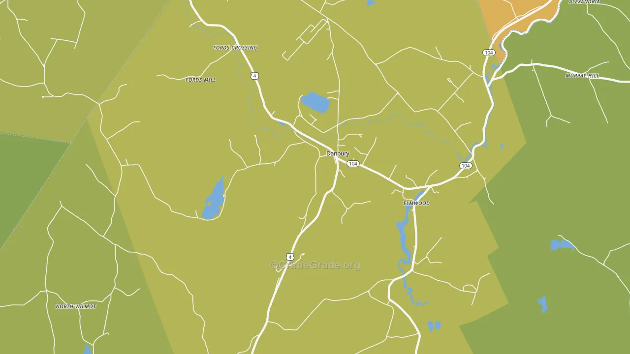 03230, NH Map of Drug-Related Crime Rates