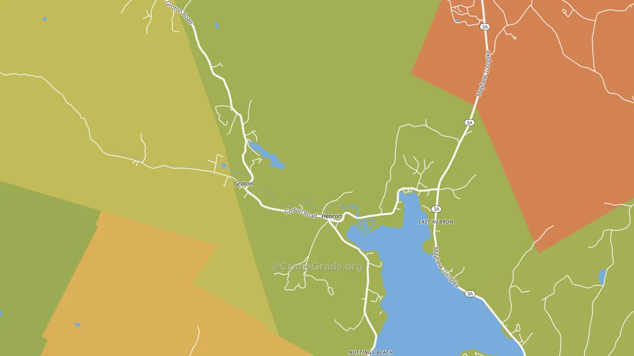 03241, NH Map of Drug-Related Crime Rates