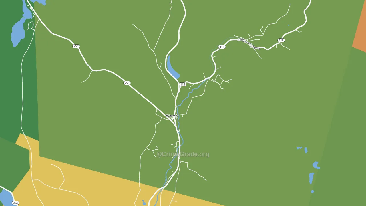 03279, NH Map of Drug-Related Crime Rates