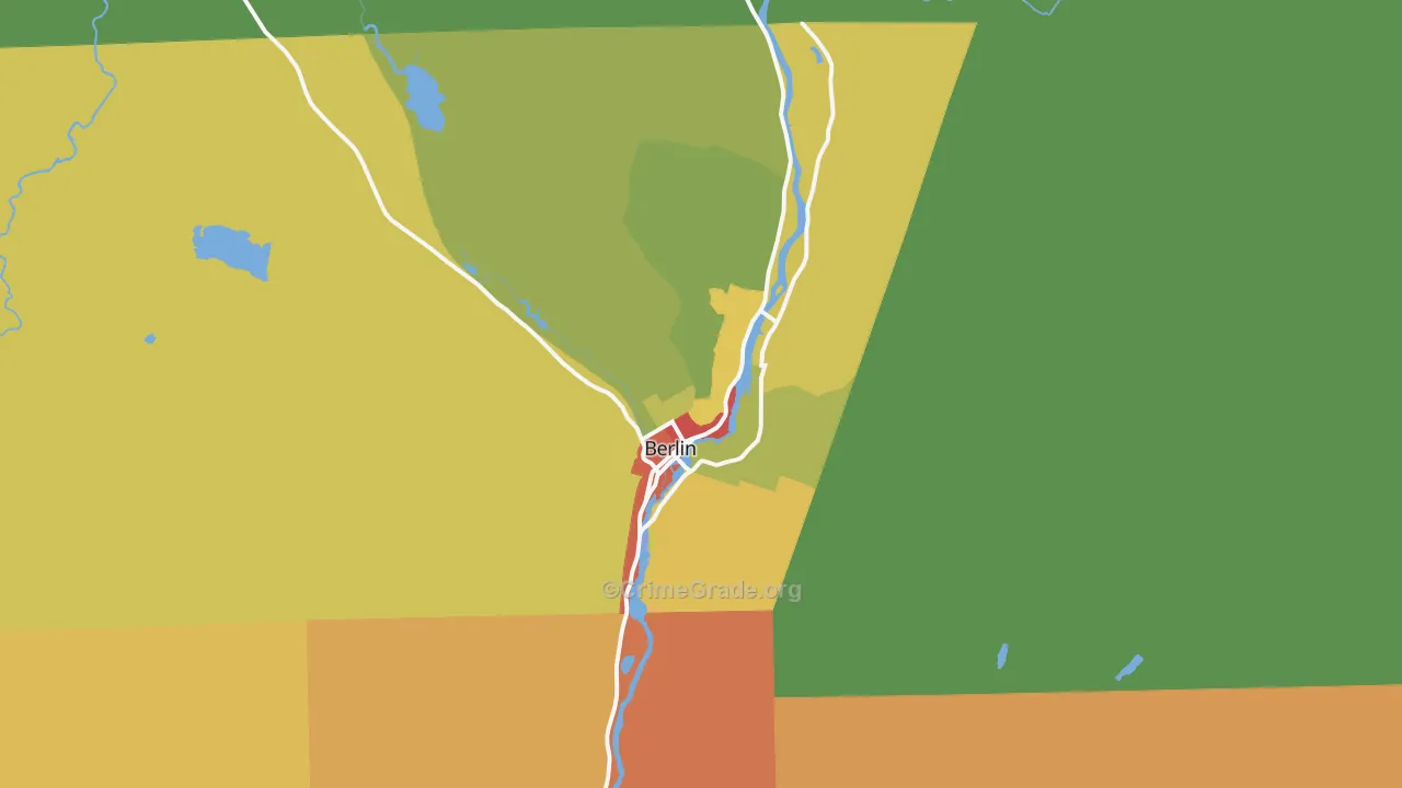 03570, NH Map of Drug-Related Crime Rates