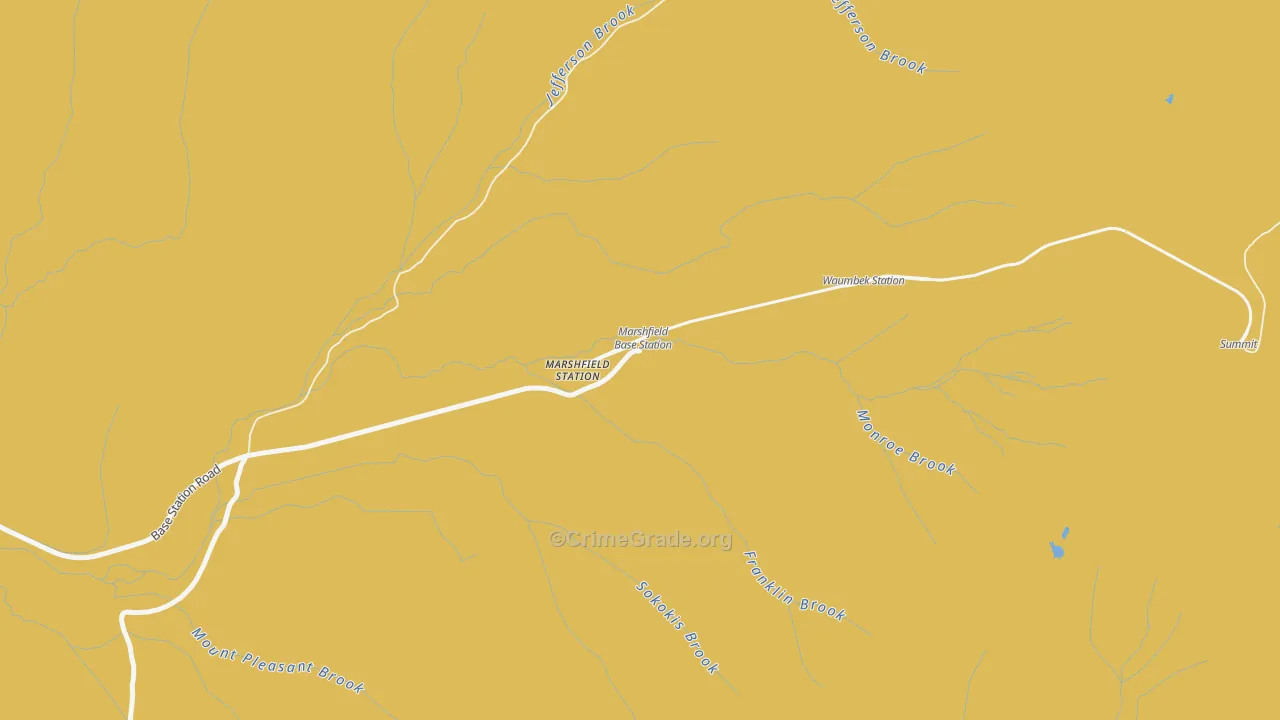 03589, NH Map of Drug-Related Crime Rates