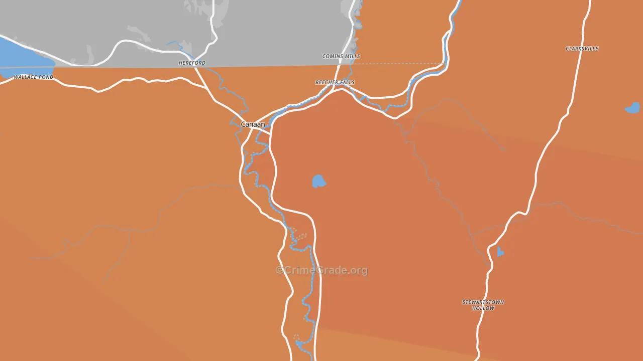 03597, NH Map of Drug-Related Crime Rates