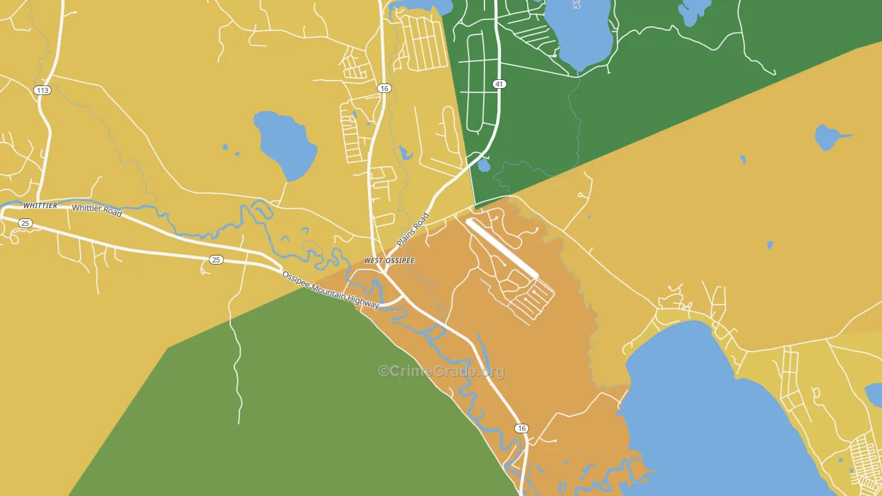 03890, NH Map of Drug-Related Crime Rates